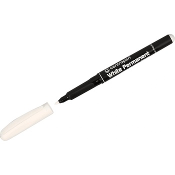 Centropen Маркер перманентен Centropen 2686 Объл връх 1.5 mm Бял