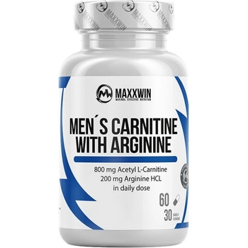 MAXXWIN Men's Carnitine with Arginine | Acetyl L-Carnitine + L-Arginine [60 капсули]