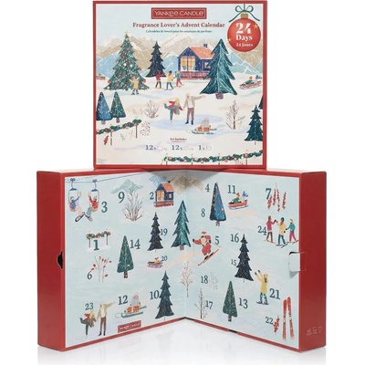 Yankee Candle Adventný kalendár Kniha červená