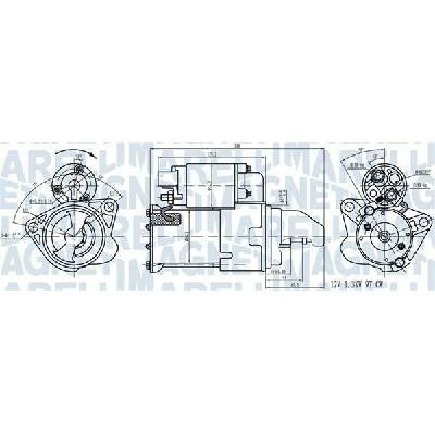 Startér MAGNETI MARELLI 063721543010
