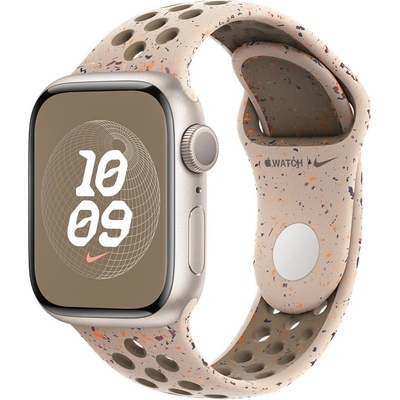 Каишка Apple - Nike Sport Band, Apple Watch, 46 mm, M/L, Desert Stone (myl93zm/a)