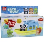 Manyuk Toys Играчка за баня - 19, 5 см лодка с куклички за пръсти, различни видове (sq22004-1)