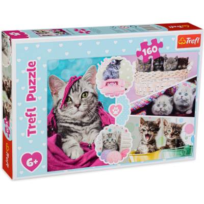 Trefl Пъзел Trefl от 160 части - Котенца (15371)