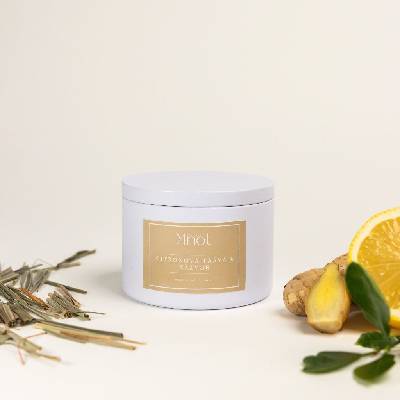 KNOT Soy candle Citrónová tráva & Zázvor 200 g