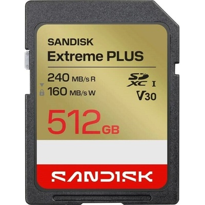 Sandisk SDXC Extreme Plus 512GB SDSDXWI-512G-GUCIN