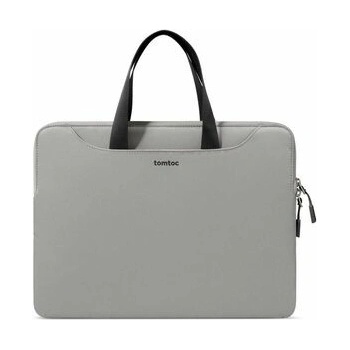 tomtoc Light-A21 Dual-color Slim Pouzdro s poutkem pro 13.5" šedá TOM-A21D3D1