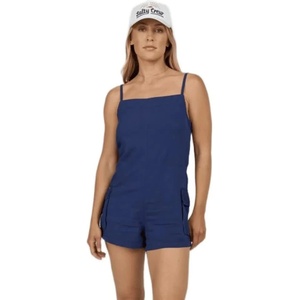 SALTY CREW Driftwood sleeveless romper - Blue (Bright Navy)