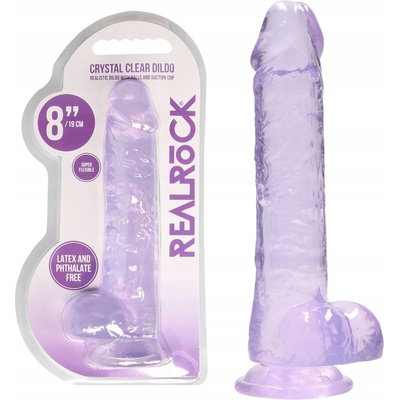Shots REALROCK Realistic Dildo with Balls 19 cm