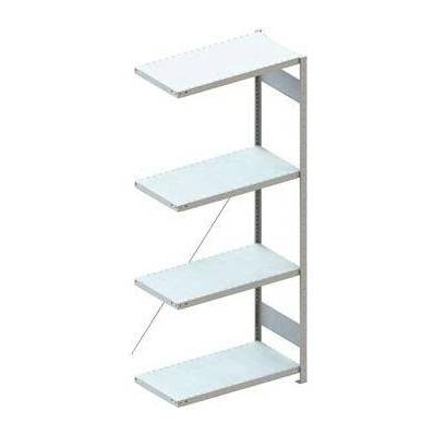 META zásuvný přídavný regál 2000 x 750 x 500 mm 4 police 100 kg