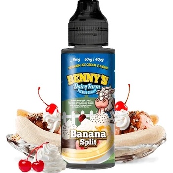 Image 1 of Benny's Diary Farm Bennys Dairy Farm Banana Split 100ml