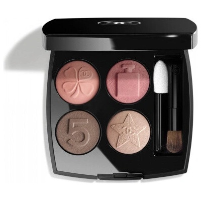 Chanel Les 4 Ombres dlouhotrvající oční stíny 214 Tissé Mademoiselle 2 g