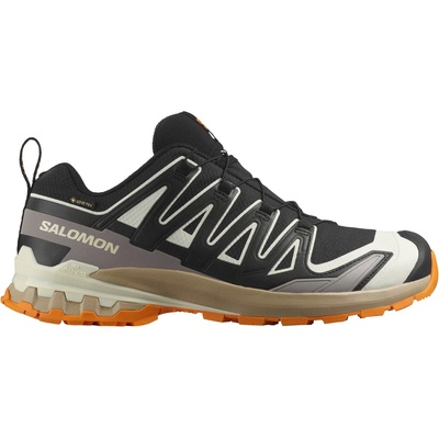 Salomon Мъжки мултиспорт обувки Salomon XA Pro 3D V9 GTX Multisport shoes - Black / Vanilla Ice / Turmeric - размер 42 (EU) (022-0949-1214)