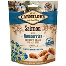 Maškrty pre psov Carnilove Dog Crunchy Snack Salmon with Blueberries with fresh meat 200 g