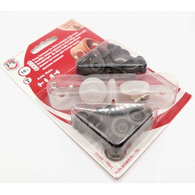 Auto-Moto cvoky na silné materiály - starokovová - priemer 1,5 cm - 10 ks