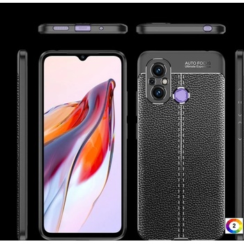 Image 1 of Xiaomi Redmi 12C / 11A Удароустойчив Litchi Skin Калъф и Протектор