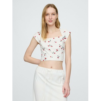 GAP Ленен топ GAP GAP | Byal | ЖЕНИ | XS