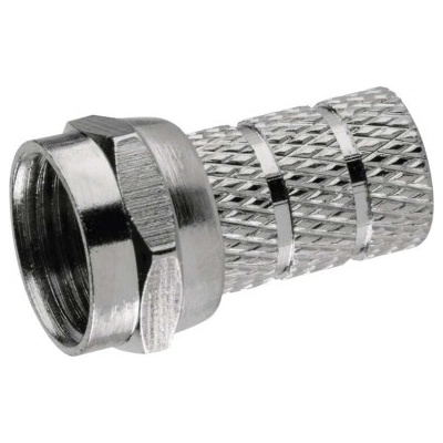 EMOS Konektor F vidlice pro koax 3C2V, 10ks 1807100300 – Sleviste.cz