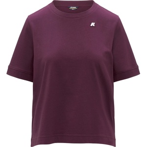 K-Way Дамска тениска K-Way Women's Selune T-shirt - Violet Mauve Wine - размер XS (916-6720-0311)