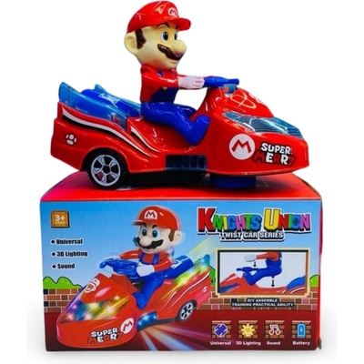 Кола Супер Марио със звукови и светлинни ефекти 6608-25В
