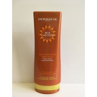 Dermacol Beta-Carotene Body Milk tělové mléko po opalování s betakarotenem 200 ml – Zboží Dáma