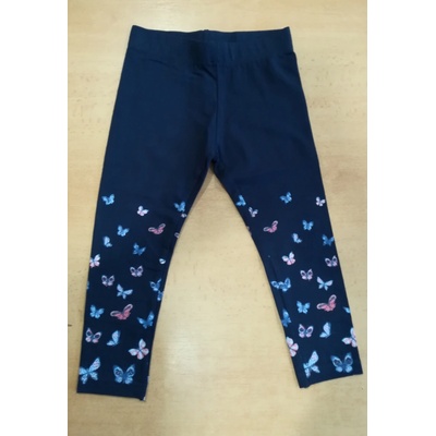 Dívčí legíny Topo in Fashion motýl tm.modrá