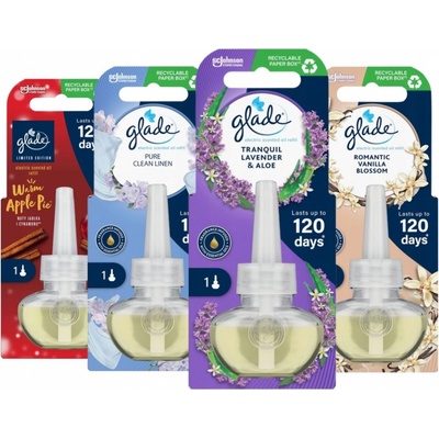 Glade Náplň do elektrického osviežovača Skladom Sada 4 x 20 ml