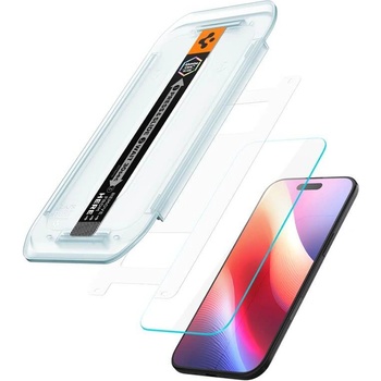Spigen 1 брой стъклено защитно покритие за дисплея на iPhone 17 Air - Spigen Glas. tR EZ Fit Tempered Glass 1 Pack (прозрачен) (bulk) (AGL09861)