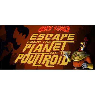 Игра Cluck Yegger in Escape From The Planet of The Poultroid за PC Steam, Електронна доставка