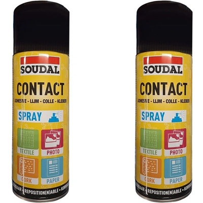 Soudal Contact Spray - Контактно лепило в спрей (6267)