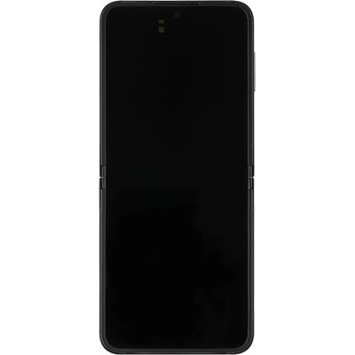Samsung LCD дисплей + тъч модул + преден капак F761 Galaxy Z Flip 7 FE 5G черен (Service Pack) (GH82-37734A)