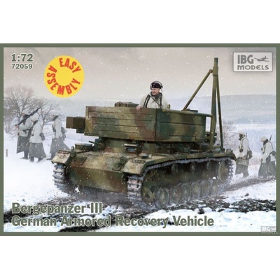 IBG Bergepanzer III EASY ASSEMBLY KIT 1:72