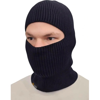 Alpha Industries kukla LABEL BALACLAVA čierna