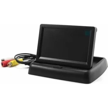 Цветен lcd дисплей 4, 5 за камера за задно виждане - с функция прибиране (tft35f)