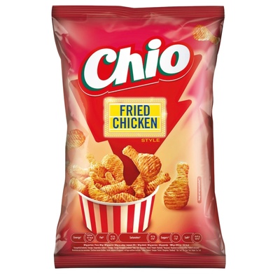 Chio Пържена картофена закуска Chio Fried Chicken Style с вкус на печено пиле 65 г