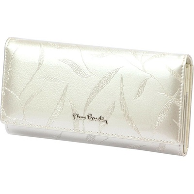 Pierre Cardin 02 LEAF 102 krémová dámska peňaženka z hovädzej kože