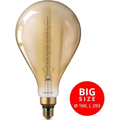 Philips LED žiarovka E27/5W/230V 2000K VINTAGE P2343