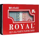  Карти за игра 100% пластик 2 тестета в комплект royal М21-235
