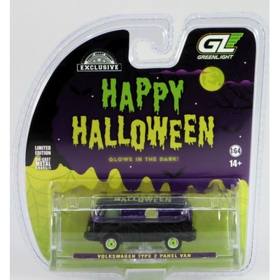 GreenLight Volkswagen Type 2 Panel Van Happy Halloween 2025 1:64