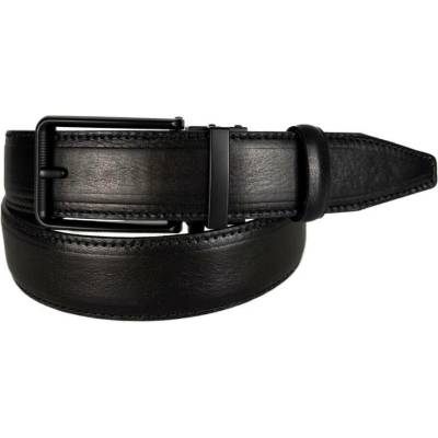 Penny Belts Kožený opasek 35-051-Z3-60 černý