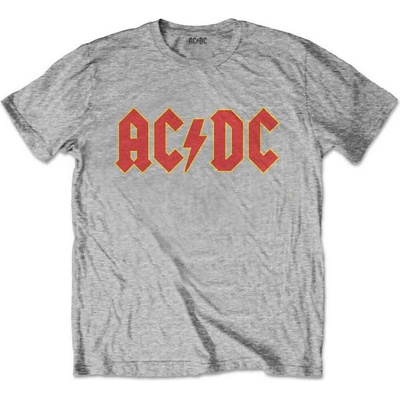 AC/DC Logo Heather Grey