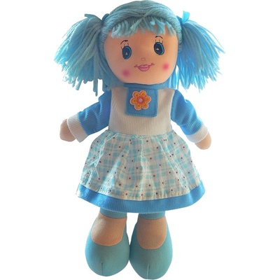 HM Studio Bábika handrová 30 cm modrá