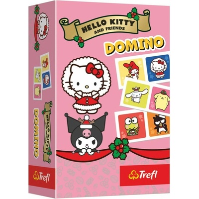 Domino papírové Hello Kitty 28 kartiček – Zboží Živě