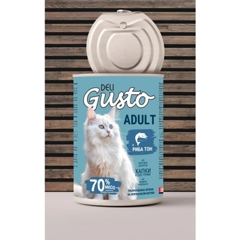 Image 1 of Deli Gusto Cat Tuna - хапки в сос с риба тон 415гр