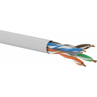 A-Lan KIU6LINKA305 Cat6 U/UTP (UTP), 305m, šedý