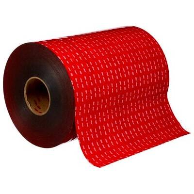 3M VHBLVO-060BF Páska na nepriamy kontakt s potravinami 0,6 mm x 6 mm x 33 m čierna