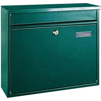 Rottner Rottner hochhause ii - Пощенска метална кутия. С размери: 310х360х110(ВхШхД). Цвят: зелен (hochhaus ii)