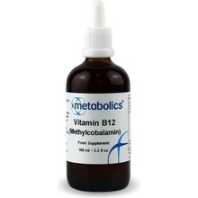 Metabolics B12 Tekutý vitamín B12 Methylcobalamin vegan kapky 100 ml