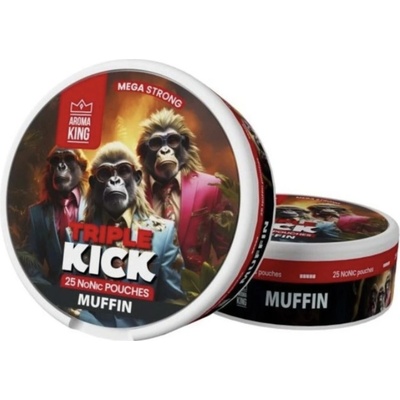Aroma King NoNic sáčky Muffin 20 mg 25 sáčků – Hledejceny.cz