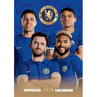 Oficiální nástěnný FC Chelsea A3 29,7 x 42 cm 2024