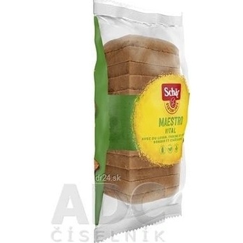 Schär maestro vital chlieb bezgluténový kysnutý viaczrnný krájaný 350 g
